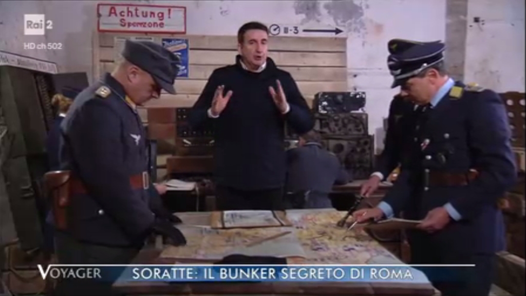 Voyager Soratte: il bunker segreto di Roma Voyager Soratte: il bunker segreto di Roma